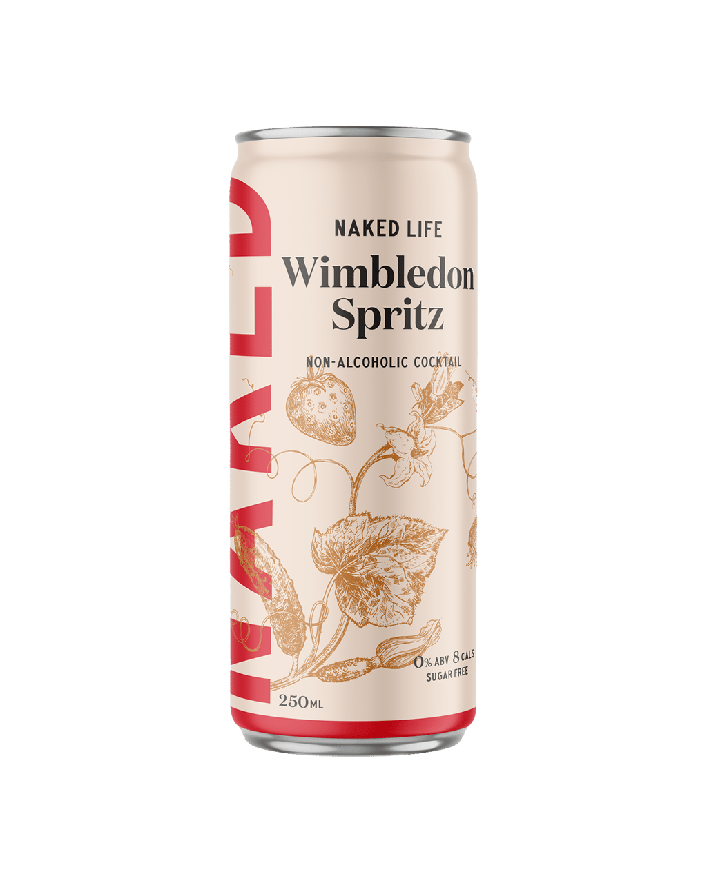 Buy Naked Life Non Alcoholic Wimbledon Spritz Cans 250ml Online Low