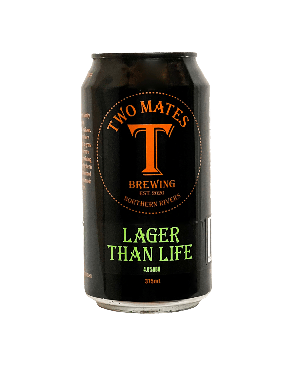 Buy Two Mates Brewing Lager Than Life Can 375ml Online Low Prices