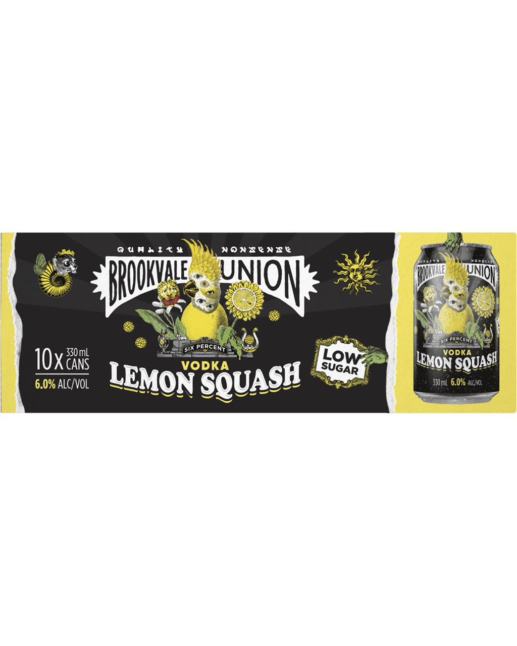 Buy Brookvale Union Vodka Lemon Squash Can Ml Online Unbeatable