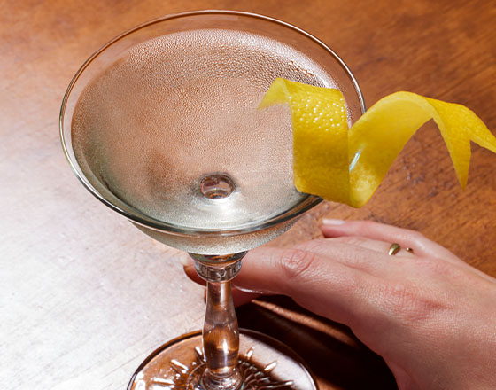 Fig & Classic Martini cocktail recipe