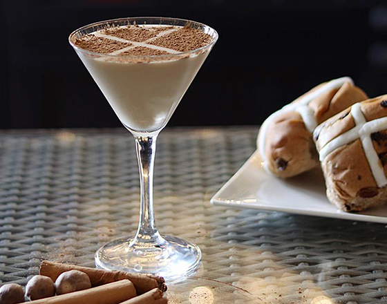 Fig & Hot Cross Bun cocktail recipe