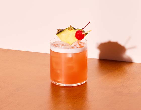 Fig & Jungle Bird cocktail recipe