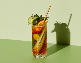 Fig & Pimm's Cup cocktail recipe