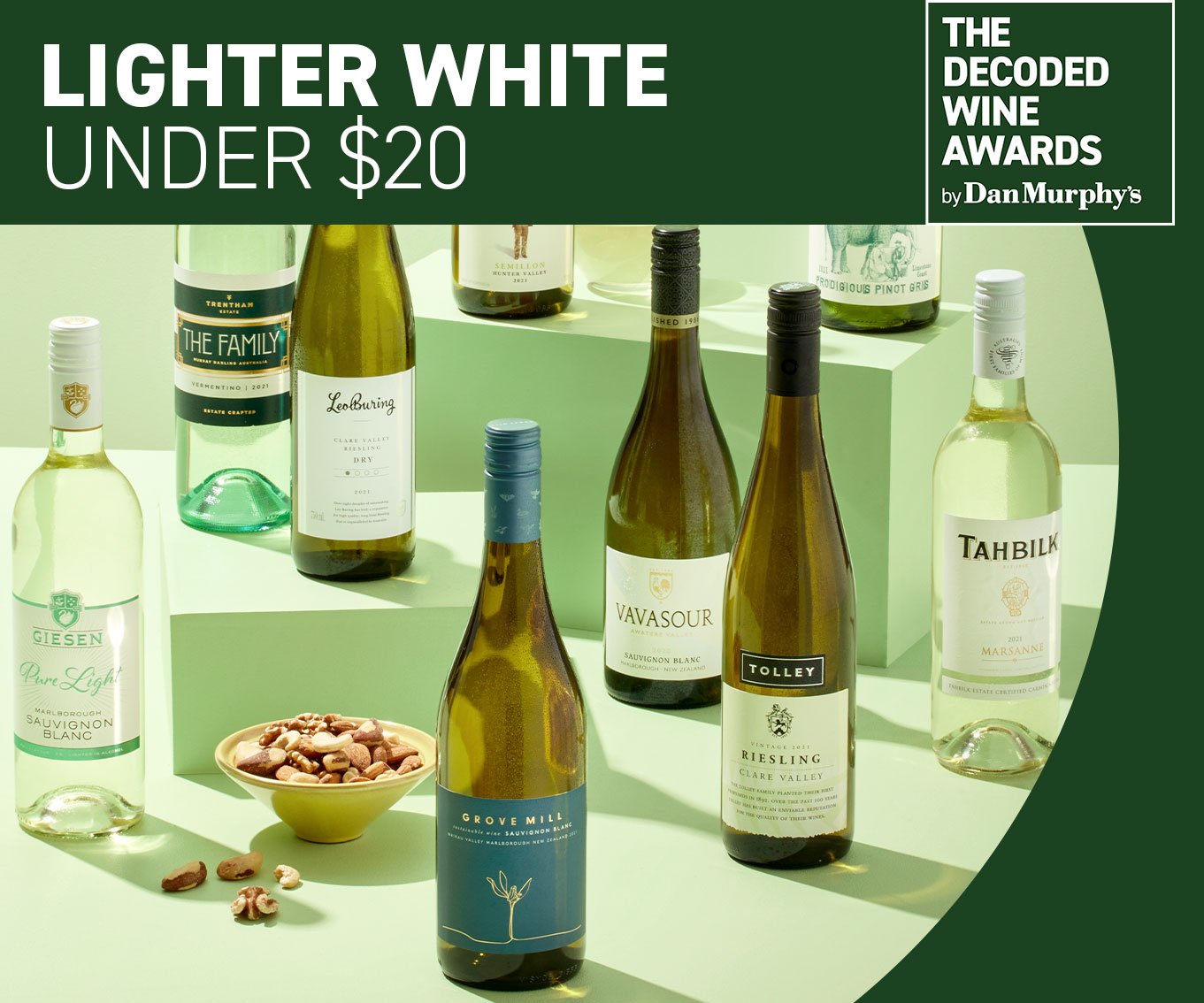Lighter White Wines Under 20 Winner & Finalists Decoded Wine Awards