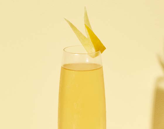 Fig & French 95 cocktail recipe