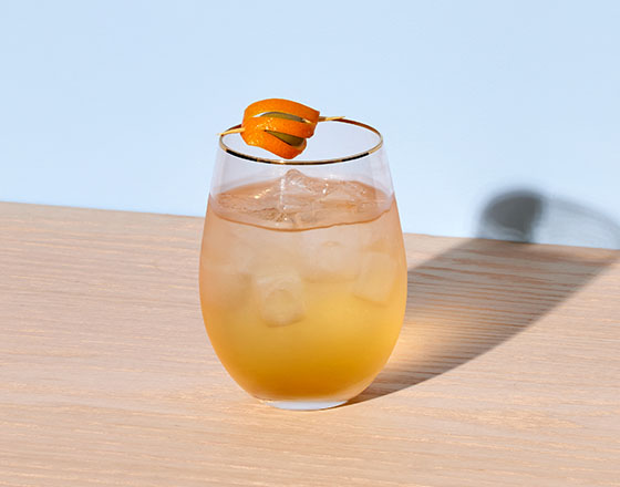 Gin & Blanc Vermouth Spritz cocktail recipe