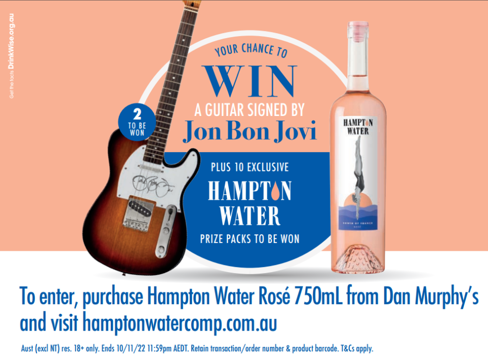 Buy Hampton Water Wine Australia Jon Bon Jovi Hampton Water Wine