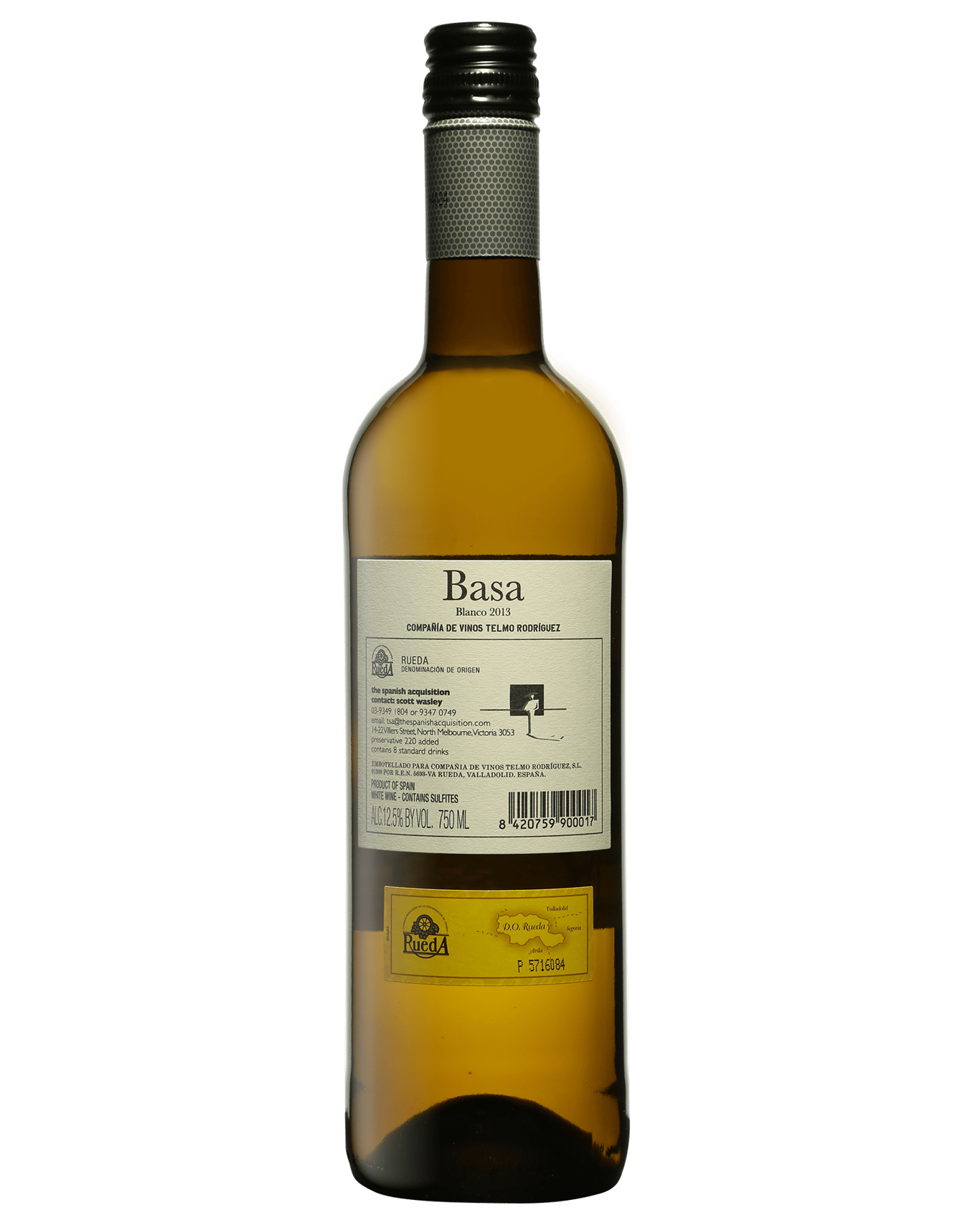 Buy Telmo Rodriguez Basa Blanco Verdejo 2019 Online Low Prices From