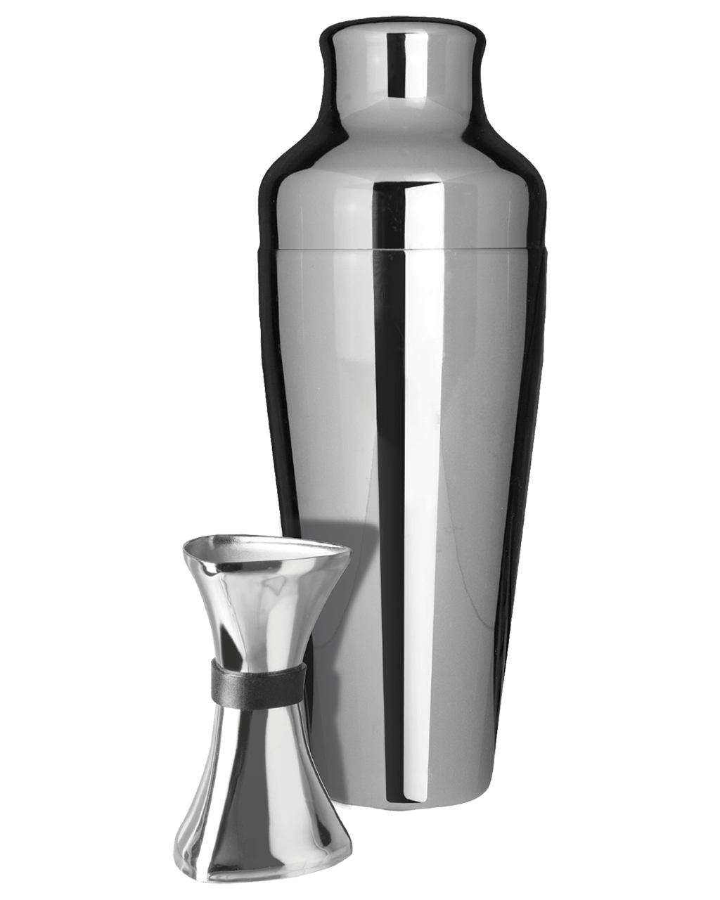 Buy Uber Bar Tools Shaker And Jigger Chrome Gift Set Online (Lowest