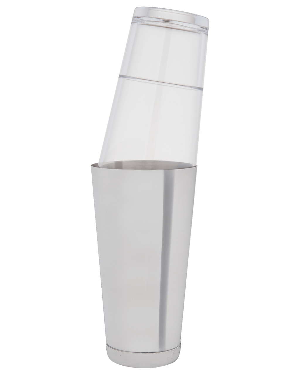 Buy Bevequip Cocktail Shaker Set Boston Tin & Plastic Glass Online