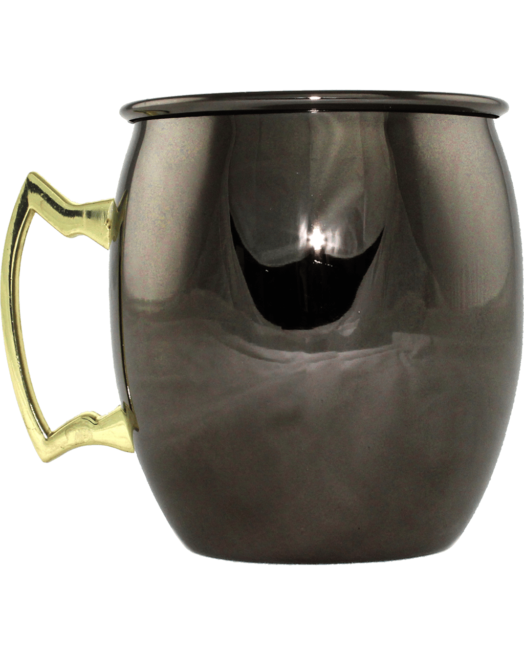 Buy Bevequip Cocktail Mug Moscow Mule Black Chrome Pack Of 2 Online
