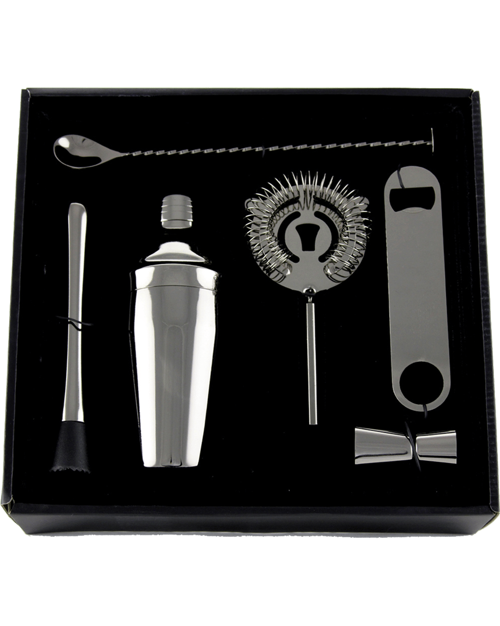 Bevequip Black Cocktail Tool Kit Boozy