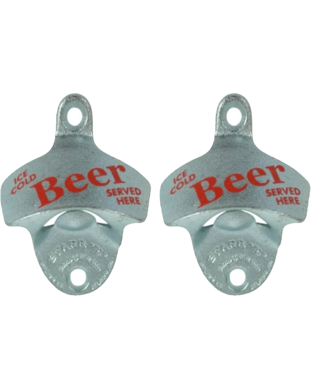 Buy Barware Wall Mounted Bottle Opener Ice Cold Beer Served Here 2 Pack