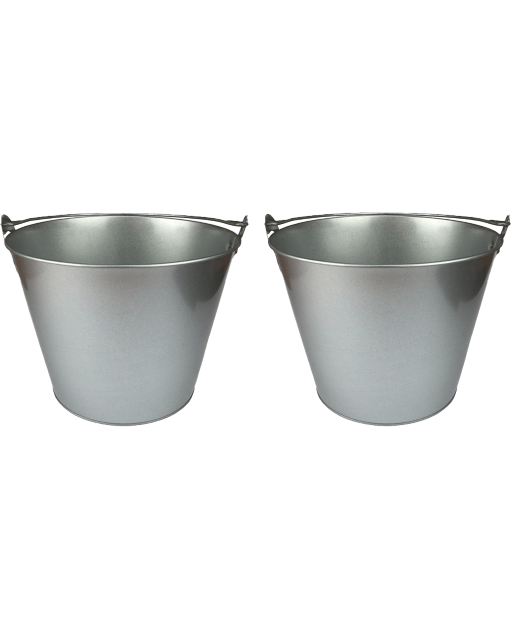 Buy Barware Ice Bucket Galvanised With Handle Ice Bucket 5l 2 Pack