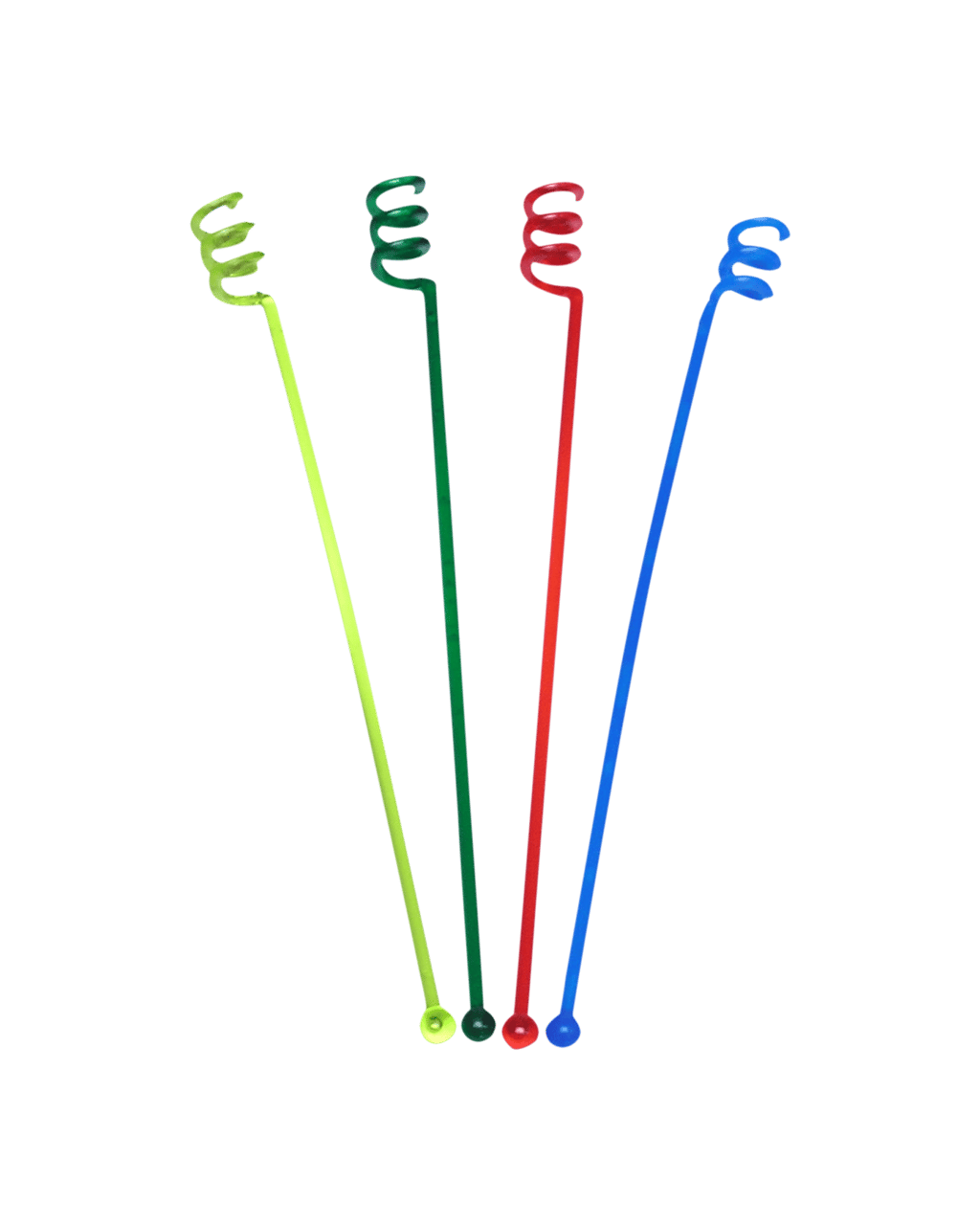Buy Bevequip Swizzle Sticks Swirl Assorted 180mm Pk 250 Online (Lowest