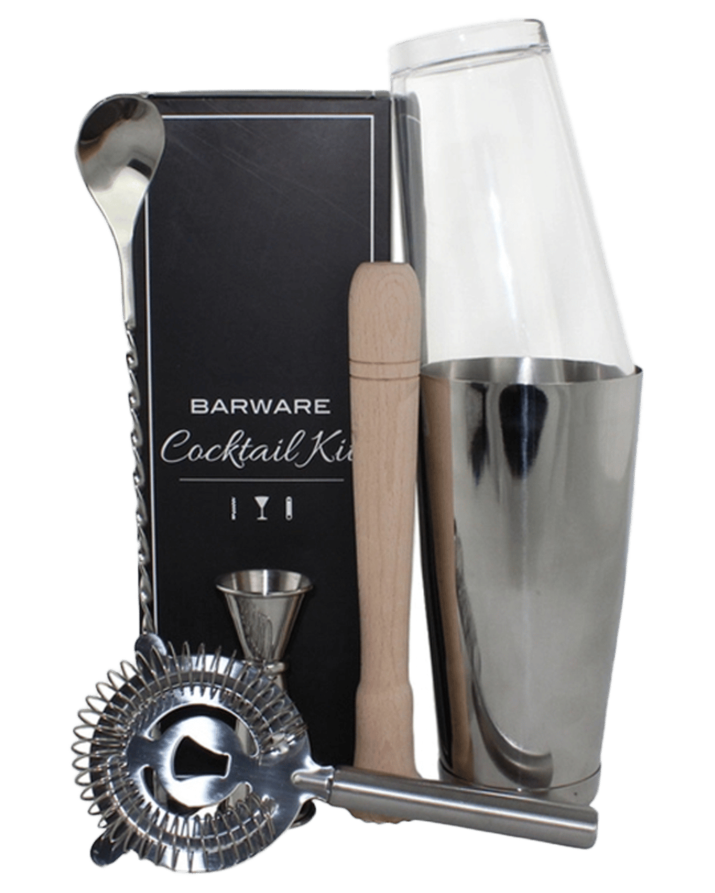 Buy Barware Cocktail Kit Stainless 6 Piece In Gift Box Online @Lowest Price