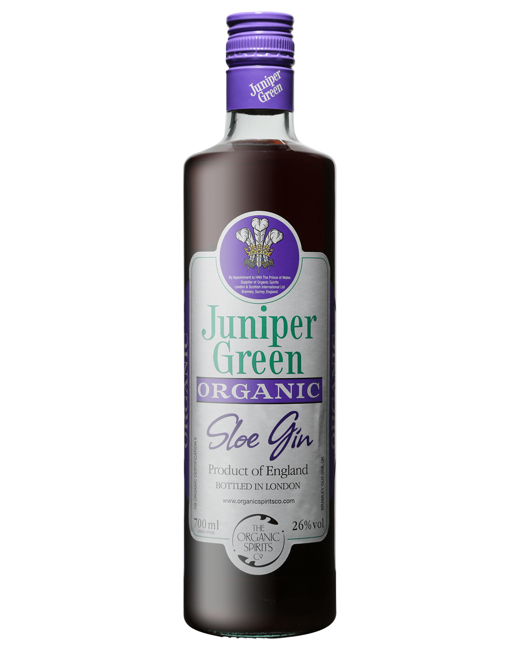 Buy Juniper Green Sloe Gin Organic 700ml Online (Lowest Price Guarantee