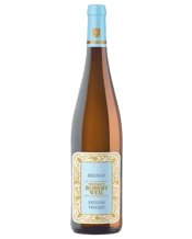  Robert Weil Riesling Trocken<br>2022  750ML This cuvée is a blend of fruit from Weil’s high-altitude sites dotted around the village. These vineyards include the brilliantly named Sandgrub vineyard and there’s also a good dollop from Wasseros, a steep, southwest-facing vineyard that abuts the Gräfenberg vines. The soils of these sites are typically composed of stony, fragmented phyllite interlaced with loess and loam. At this level, the wine is vinified in stainless steel with less than 5% fermented in large oak. Look out for flavours of