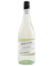  Aquilani Pinot Grigio 2021  750mL Aquilani. Inspired by Italy. What could be more Italian than their passion for soccer? Taking inspiration from this passion, Aquilani is named after one of Italy's leading soccer players. With a long and successful career he was adored at home and abroad. Something we hope will happen with Aquilani the wine too.