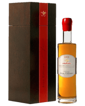  Jean Fillioux 1953 Cognac<br>350ml  350mL This 1953 bottle of Jean Fillioux Cognac is about as extraordinary as it gets in the world of spirits. Few spirits of any description, let alone fine Cognacs such as this, ever get to reach such an age. The spirit has been resting in French Oak casks for an astounding 57 years, meaning it is truly a once in a lifetime bottle. This long aging process in the cellars of the Fillioux estate have produced some incredibly rich flavours, of full dried fruits, dark honey, old sherry, overripe bananas an