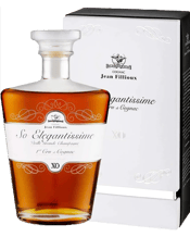  Jean Fillioux Cognac So<br>Elegantissime Xo... 700mL Very floral nose, spring flowers, hawthorn, wild rose, acacia, mixed with aromas of white peach and nectarine. A touch of violet candy.&nbsp;Delicious liveliness on the palate with aromas of passion fruit, lemon pie, dried apricot. Long finish on sweet spices, coriander, cardamom. In short ... Extremely elegant!