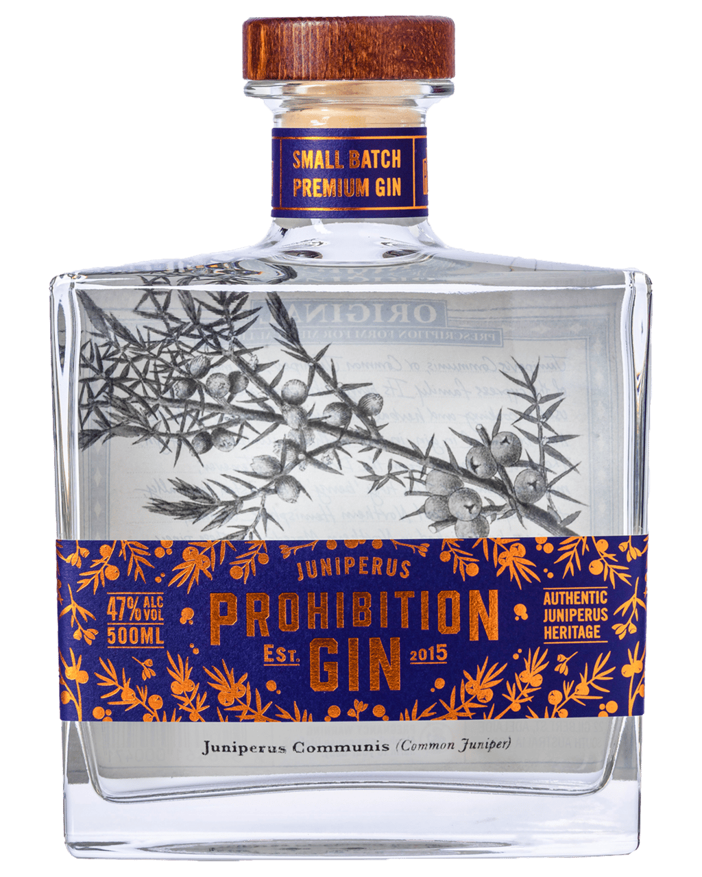 Buy Prohibition Liquor Co. Juniperus Gin 500ml Online (Lowest Price