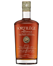  Sortilege Prestige 40.9%<br>750ml  750mL The ultimate maple Whisky Sortilège Prestige is an exquisite blend of Canadian Rye Whisky and pure Quebec maple syrup. Expertly distilled from the finest Canadian grains and then matured in hand selected seasoned and new white oak barrels for a minimum of at least 7 years. A unique taste experience enhanced with the warmth of the Canadian Whisky enhanced by the sweetness of pure maple syrup.