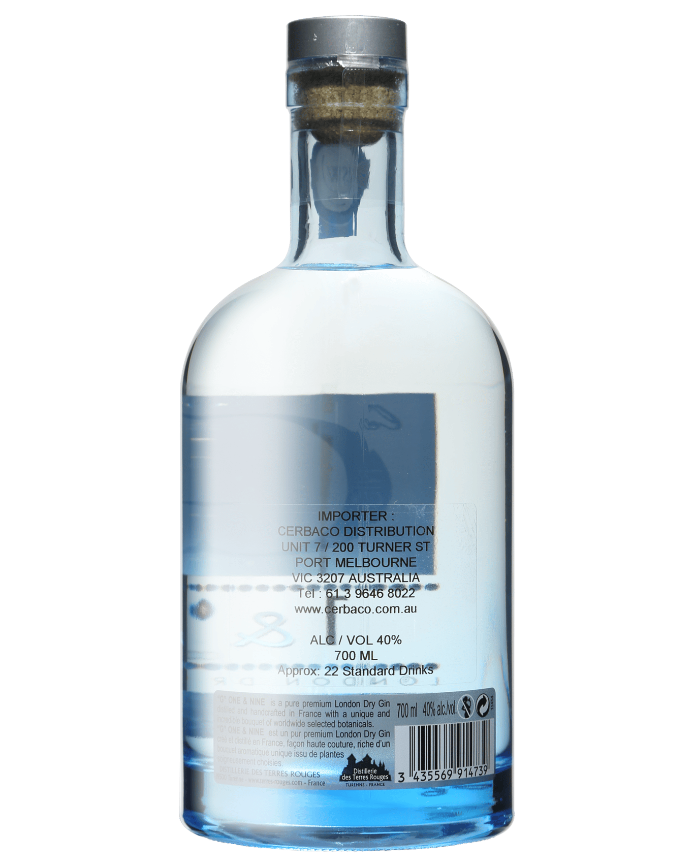 Buy Vedrenne Le Gin 1 & 9 700ml Online (Unbeatable Prices) from Dan ...