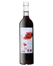  Vedrenne Dolfi Wine<br>Cherry-chilli... 750mL A delicious red flavoured wine, with a nice cherry savour, enforced by a pleasant chilli hint. Based on natural ingredients, with a fresh design and a french signature. To be enjoyed chilled, nature or blended with tonic.