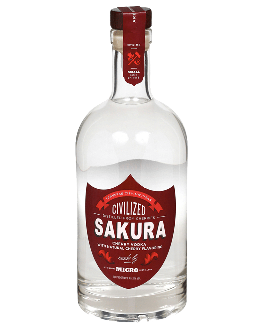 Buy Civilized Spirits Small Batch American Vodka Regular + Sakura
