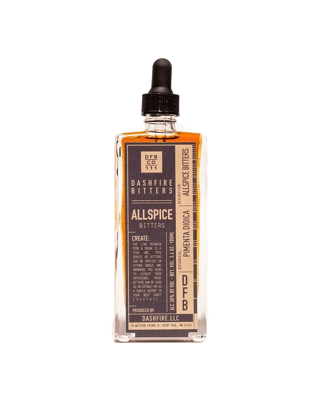 Dashfire Bitters Allspice Tincture 50mL Boozy