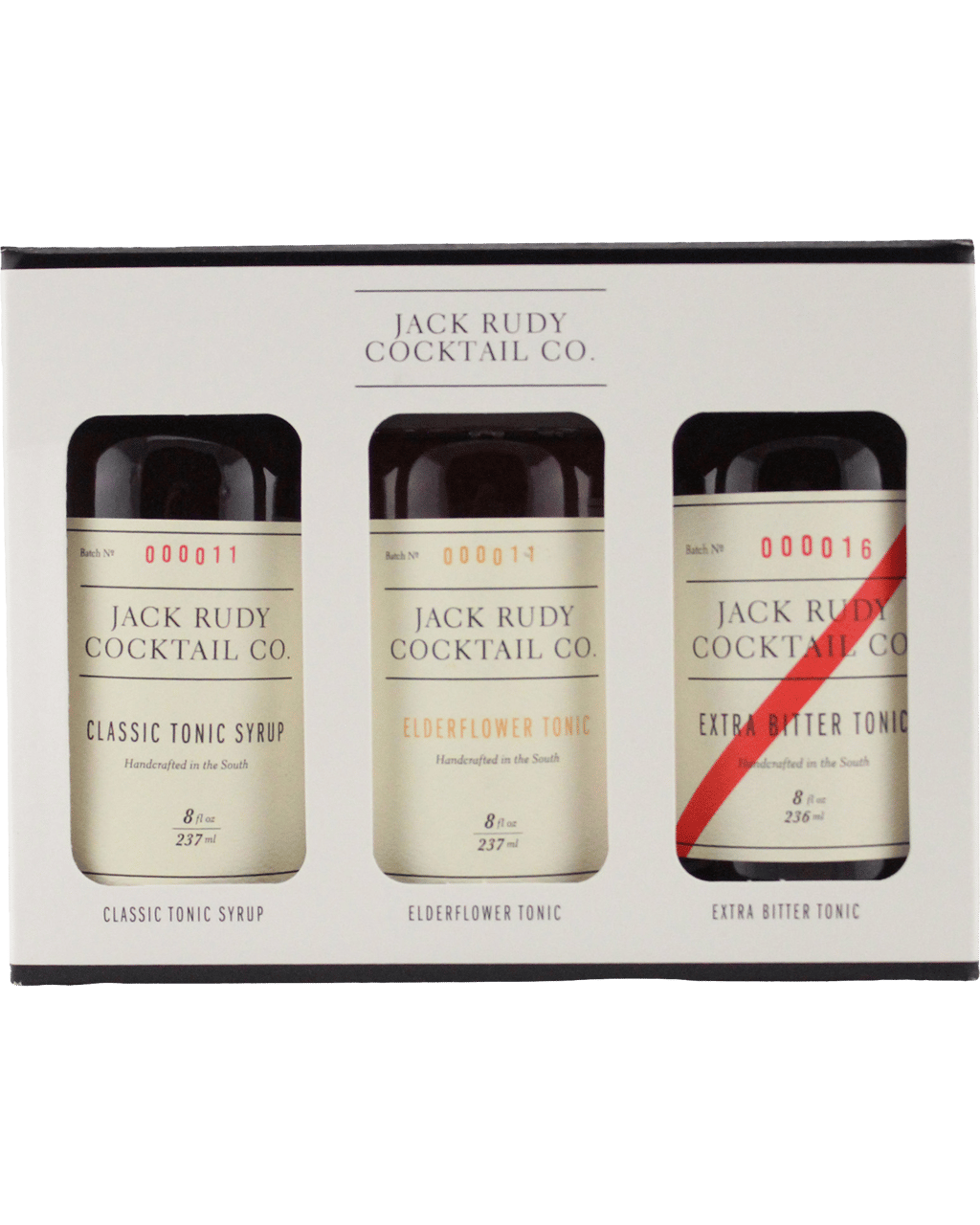 Buy Jack Rudy Cocktail Co. Tonic Trio 3 X 237ml Online (Unbeatable