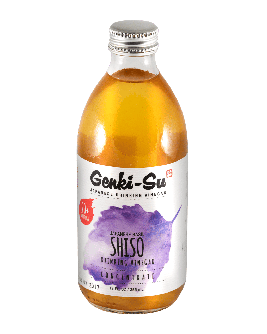 Buy Genki-Su Shiso Japanese Drinking Vinegar 355mL | Dan Murphy's Delivers