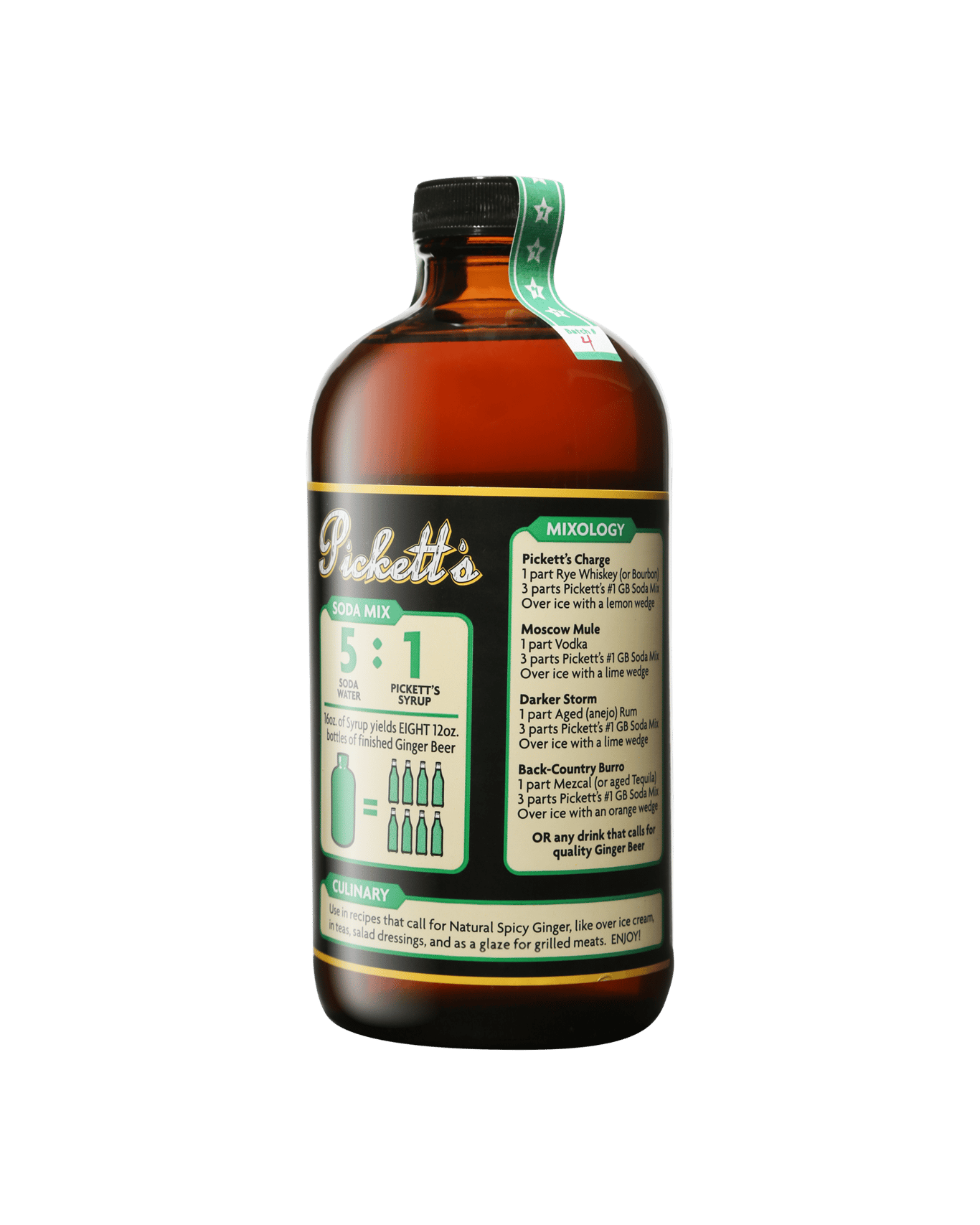 Buy Picketts Ginger Beer Concentrated Syrup 473ml Online (Lowest Price