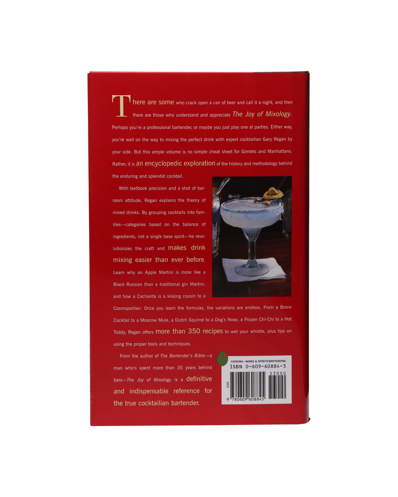 Gary Regan The Joy Of Mixology