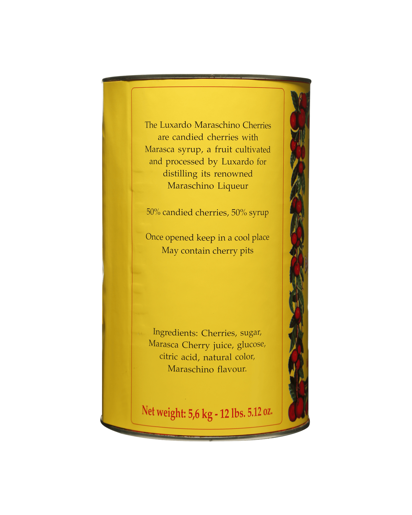 Buy Luxardo Maraschino Cherries In Syrup 5.6kg Online (Lowest Price