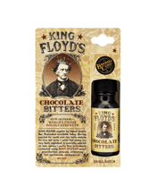 King Floyd's Chocolate<br>Bitters Mini 15ml 15ML King Floyd's Chocolate Bitters is rich and decadent. Smooth and robust with a deep strong flavor that blends perfectly with Bourbons and stands up to your favorite Rye. King Floyd's uses only the finest Organic Cacao Nibs to create this simple masterpiece. Add a few dashes to a Chocolate Martini, a cup of coffee, or Manhattan, and you'll be very happy.