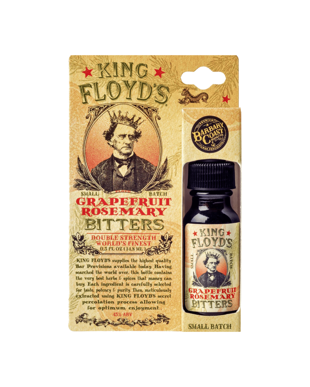 Buy King Floyd's Grapefruit Rosemary Bitters Mini 15ml Online (Lowest Price Guarantee) Best
