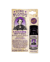  King Floyd's Lavender<br>Bitters 15ml  15ML King Floyd's Lavender Bitters have a fragrant and floral quality to it that takes you on a journey through Spring and is quite beautiful when paired with Gins.