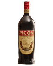  Picon Club Apéritif À<br>L'orange 1l  1L Picon Club Aperitif a L'Orange is designed for mixing with wine to bring flavour and complexity. Although made in France for most of its history, the Picon brand was acquired by Campari Group in 2022 and is now produced in Italy.<br>Predominant candied orange citrus notes, round caramel sweetness, and lightly bitter but not herbal.