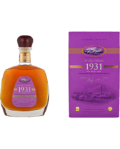  Chairman's Reserve 1931 2nd<br>Edition  700mL One of the harderst bottlings of the Chairman's 1931 Series to obtain as they've become almost depleted. We hope you can enjoy them while they are still around. Chairmans Reserve 1931 2nd Edition Rum uses casks put down in 2004, 2005 and 2006. These include casks containing 100% Coffey Still distillates matured in a combination of American white oak casks and port casks. In addition, we selected casks with 100% Pot Still and 50/50 blends of Pot/Coffey Still aged in American white oak. The blend