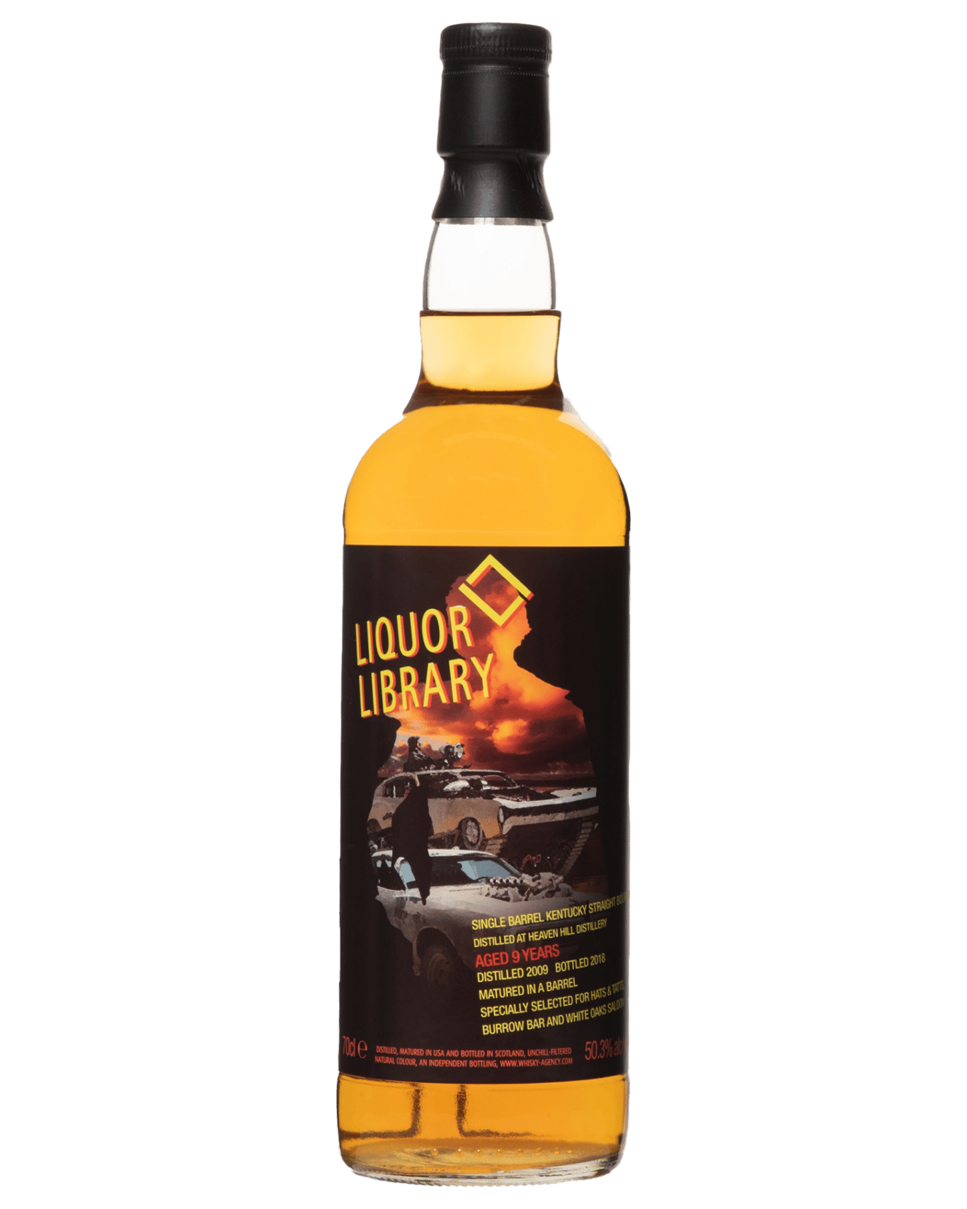 Buy Liquor Library 2009 Heaven Hill 9yo Single Barrel Bourbon Whiskey