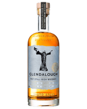 Glendalough Pot Still Irish<br>Whiskey 700ml  700mL Finished for up to a year in the rarest of all casks, virgin Irish oak, this is a milestone for Irish whiskey. A single cask, mainstream whiskey that makes available the flavours of Irish oak to everyone. Each bottle is numbered and traceable to each cask and even to the tree from whence it came. We sustainably fell 140 year-old trees from the ancient oak forests in the mountains around the distillery. This was the beginning of a year long process that ends with an Irish oak hogshead. These spec