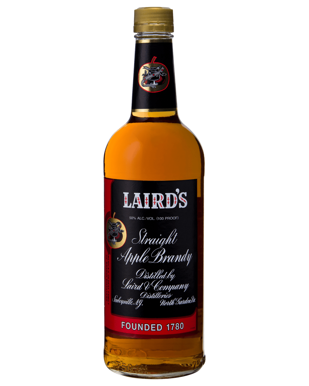 Buy Laird's 100 Proof Apple Brandy 750ml Online (Lowest Price Guarantee