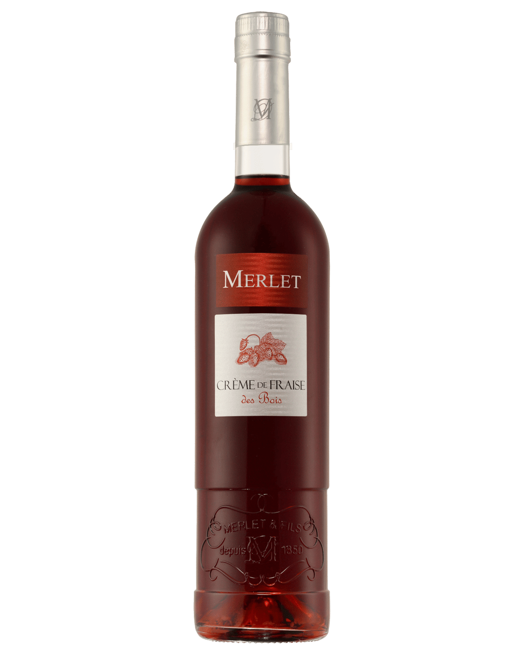 Merlet Strawberry Liqueur Creme De Fraise 700mL Boozy