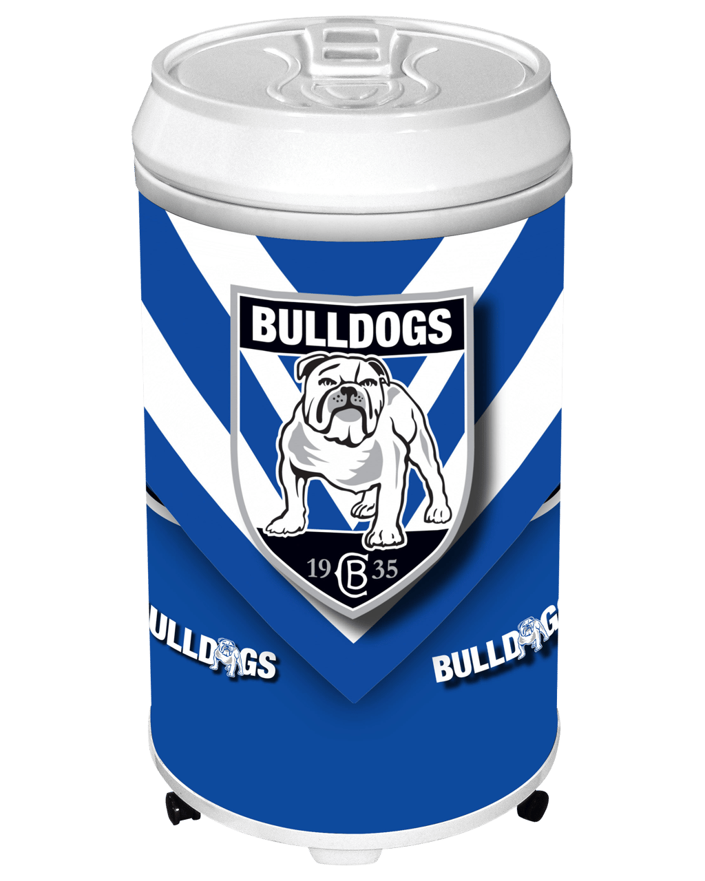 Buy Canterbury Bulldogs NRL Christmas Xmas Can Cooler Stubby