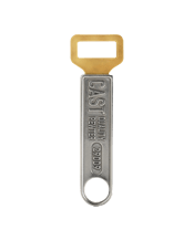  Royal Selangor Toolbar<br>Bottle Opener  12cm Like the no-nonsense wrench it mimics, the brass and pewter opener makes short work of any bottle cap.