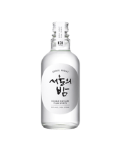  The Han Seoul Night Double<br>Distilled Plum... 375ML Double distillation of golden maesil (plum) then cold filtration gives a clean flavor of plum fruits with a dry palate. Best enjoyed chilled or on the rocks with a splash of soda or tonic water. Almost Eau de Vie like, with soft, textured flavors of plum and grain that is smooth as silk. Highly Recommended<br />Often we know the Asian plum as a green plum but this plum gets to ripen until it becomes a reddish-golden color&nbsp;that accumulates natural sweetness and complex aromatics. The Han fam