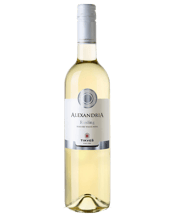  Tikves Alexandria Classic<br>White 2018  750ML Riesling semi-dry white wine with appellation of origin from the Tikveš wine region. This wine has a greenish-yellow colour, a distinctive scent of honey and freshness from citrus fruit aromas and complex floral flavour with characteristic sweet aftertaste.