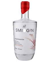  Smidgin Gin 700ml  700ML Conceived by two gin enthusiasts looking for the perfect gin, Smidgin is a one-shot London Dry Gin distilled in a traditional copper alembic still with a recipe based on fresh foraged juniper berries and mountain tea (a wildflower that has been used for millennia by the local people as an herbal medicine).